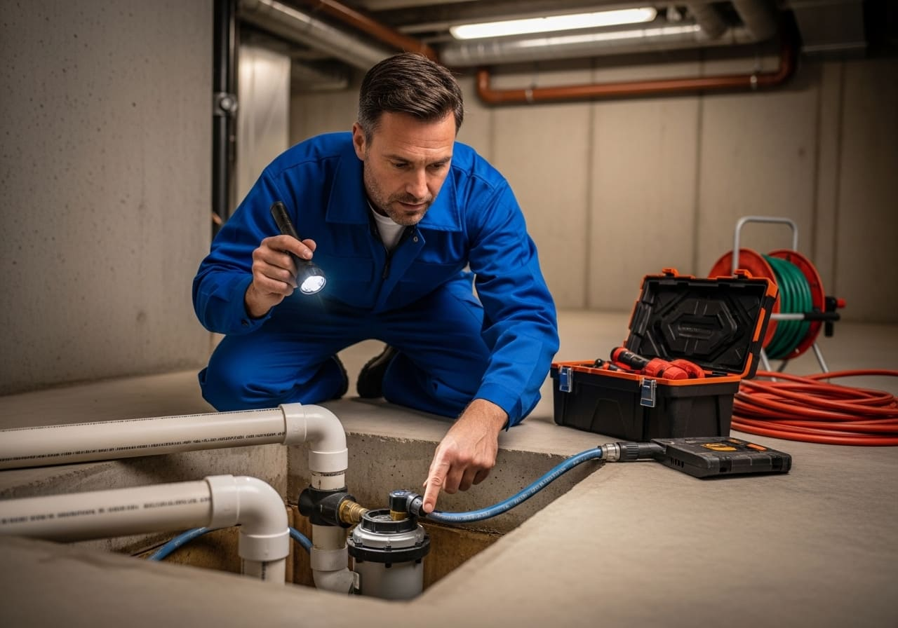 Sump Pump Installation & Repair in Hunt